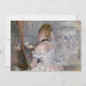Vrouw bij haar toilette | Berthe Morisot (Voorkant)