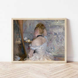 Vrouw bij haar toilette | Berthe Morisot Poster