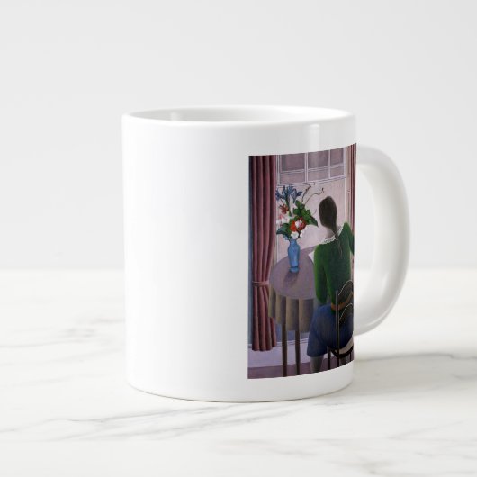 Vrouw bij Venster 1998 Grote Koffiekop (Voorkant rechts)