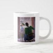 Vrouw bij Venster 1998 Grote Koffiekop (Rechts)