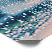 Vrouw bij Window AI Art Poster (Hoek)