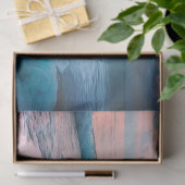 Vrouw bij zee-vloeipapier tissuepapier (Geschenk)