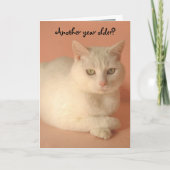 Vrouw Birthday Kaart (Voorkant)