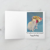 Vrouw Birthday Kaart (Binnen)