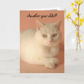 Vrouw Birthday Kaart (Gele Bloem)