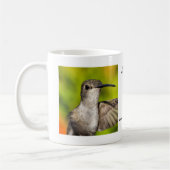 Vrouw Black Chin Hummingbird Mok (Links)