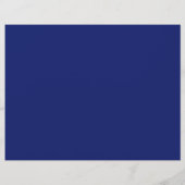 Vrouw Blauw Goud Verjaardagsfeest Chip Zak Wrapper Flyer (Achterkant)