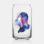 Vrouw Blikvorm Glas (Achterkant)