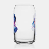 Vrouw Blikvorm Glas (Links)