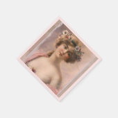  Vrouw Bloemen Haar Party Servet (Hoek)