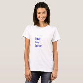 Vrouw Body Instructor T-shirt (Voorkant volledig)