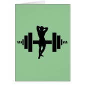 Vrouw Bodybuilder (Voorkant)