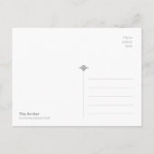 Vrouw boogschutter op de bossen CC1173 Hallé Briefkaart (Achterkant)