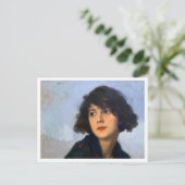 Vrouw, Boulet, 1927 Art Briefkaart (Staand voorkant)