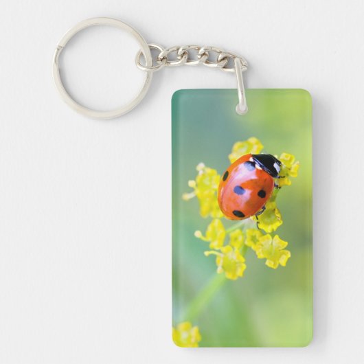 vrouw bovenop sleutelhanger (Voorkant)