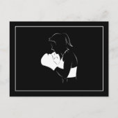 Vrouw Boxer Briefkaart (Voorkant)