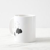 Vrouw Boxer Koffiemok (Voorkant links)