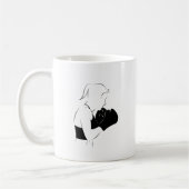 Vrouw Boxer Koffiemok (Links)