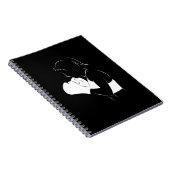 Vrouw Boxer Notitieboek (Rechterzijde)