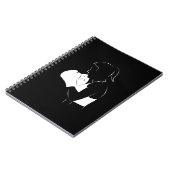 Vrouw Boxer Notitieboek (Linkerzijde)