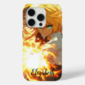 Vrouw brandbeeld Case-Mate iPhone case (Achterkant)