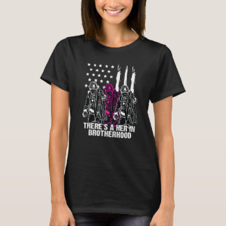 Vrouw brandweerman... er is een haar in broedersch t-shirt