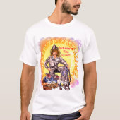 Vrouw Brandweerman T-shirt (Voorkant)