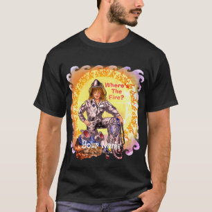Vrouw Brandweerman T-shirt