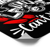 Vrouw brandweervrouwen kunnenT wat? Poster (Hoek)