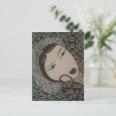 Vrouw Briefkaart (Staand voorkant)