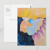 Vrouw. Briefkaart (Voorkant / Achterkant)