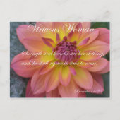 Vrouw Briefkaart (Voorkant)