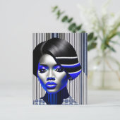 Vrouw Briefkaart (Staand voorkant)