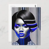 Vrouw Briefkaart (Voorkant / Achterkant)