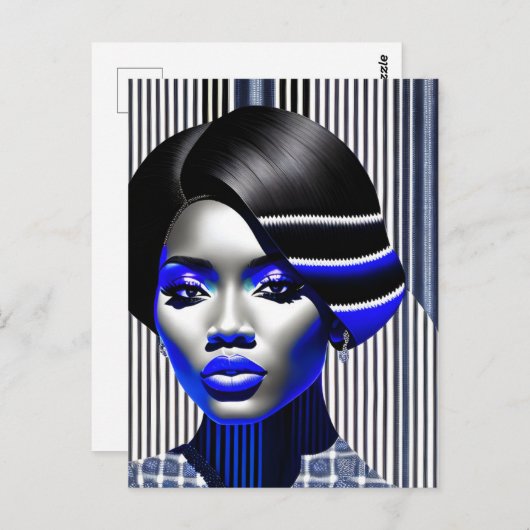 Vrouw Briefkaart (Voorkant / Achterkant)