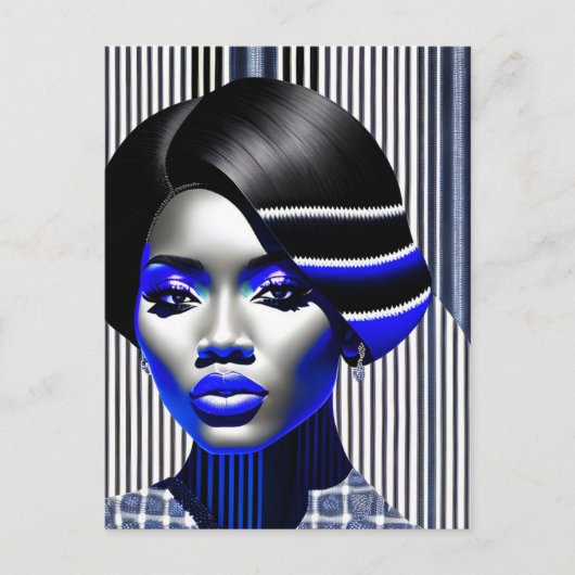 Vrouw Briefkaart (Voorkant)
