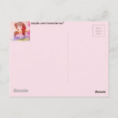 Vrouw Briefkaart (Achterkant)