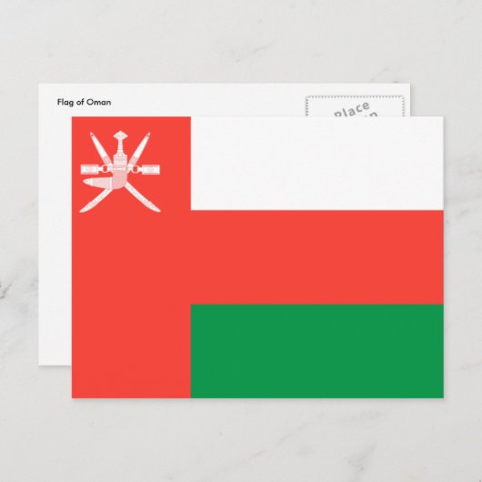 vrouw briefkaart (Voorkant / Achterkant)