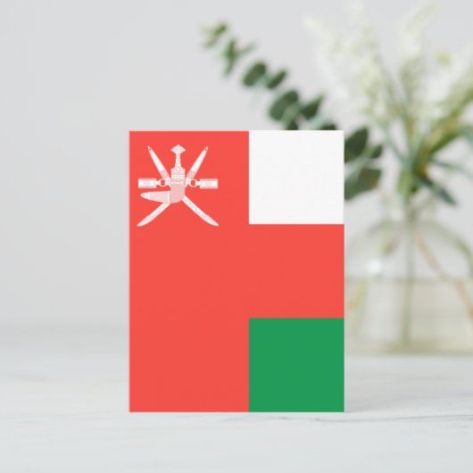 vrouw briefkaart (Staand voorkant)