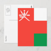 vrouw briefkaart (Voorkant / Achterkant)