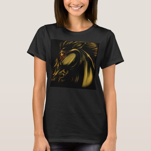 Vrouw Bronze Nightlord T-Shirt (Voorkant)