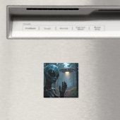 Vrouw buitenaardse wezens en UFO’s Magneet (Insitu (Vaatwasser))