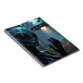 Vrouw buitenaardse wezens en UFO’s Notitieboek (Rechterzijde)