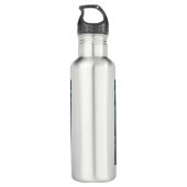 Vrouw buitenaardse wezens en UFO’s Waterfles (Achterkant)