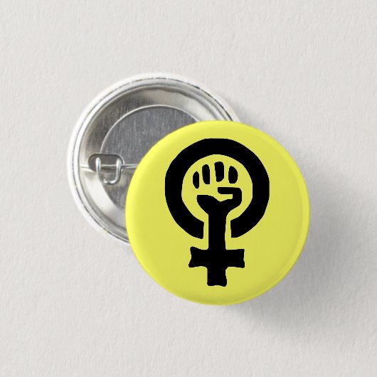 Vrouw Button (Voorkant /achterkant)