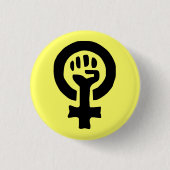 Vrouw Button (Voorkant)