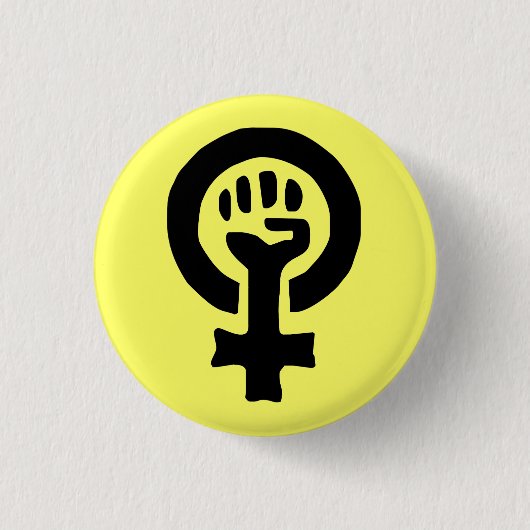 Vrouw Button (Voorkant)