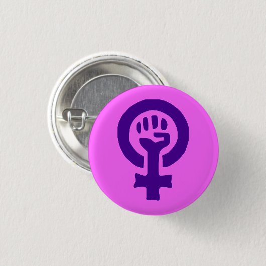 Vrouw Button (Voorkant /achterkant)