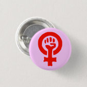 Vrouw Button (Voorkant /achterkant)