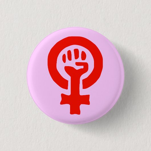 Vrouw Button (Voorkant)